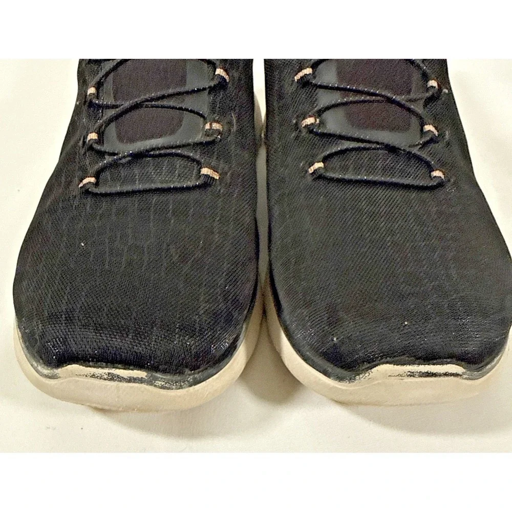 Skechers Slip-ins Ultra Flex 3.0 Womens 9.5 Black Rose Gold Sneakers 150128W
